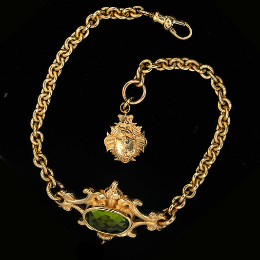 BAROQUE PERIDOT BRACELET