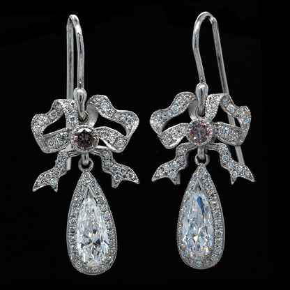 BOUCLES D'OREILLES VENUS AU MIROIR ÉMERAUDE