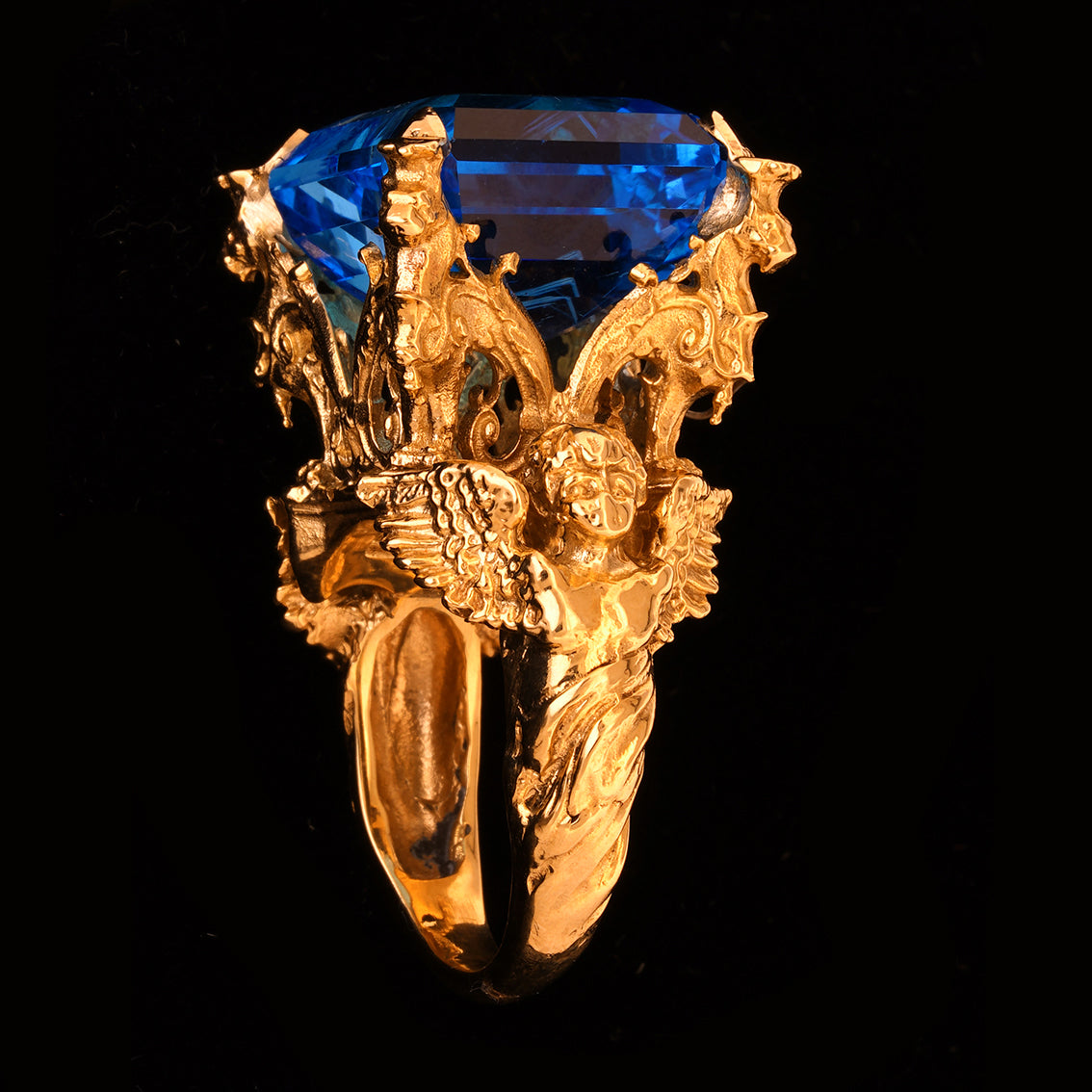 WINGED LIONS OF VENICE RING