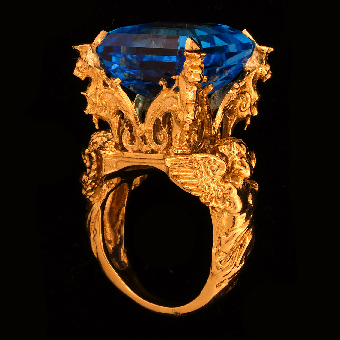 WINGED LIONS OF VENICE RING