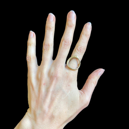 OUROBOROS SNAKE RING 9K