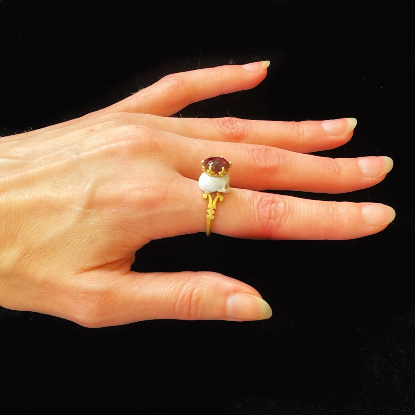 CATACOMB SAINTS SKULL RING