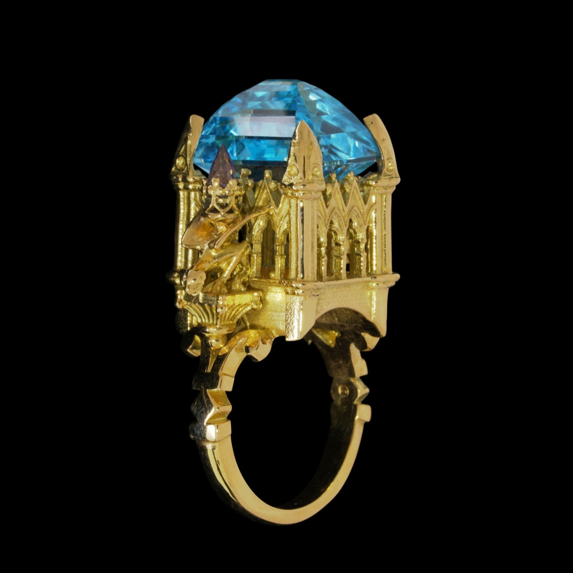 BAGUE CATHÉDRALE LA GARGOUILLE