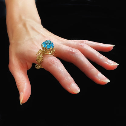 BAGUE COURONNE D'AMPHITRITE