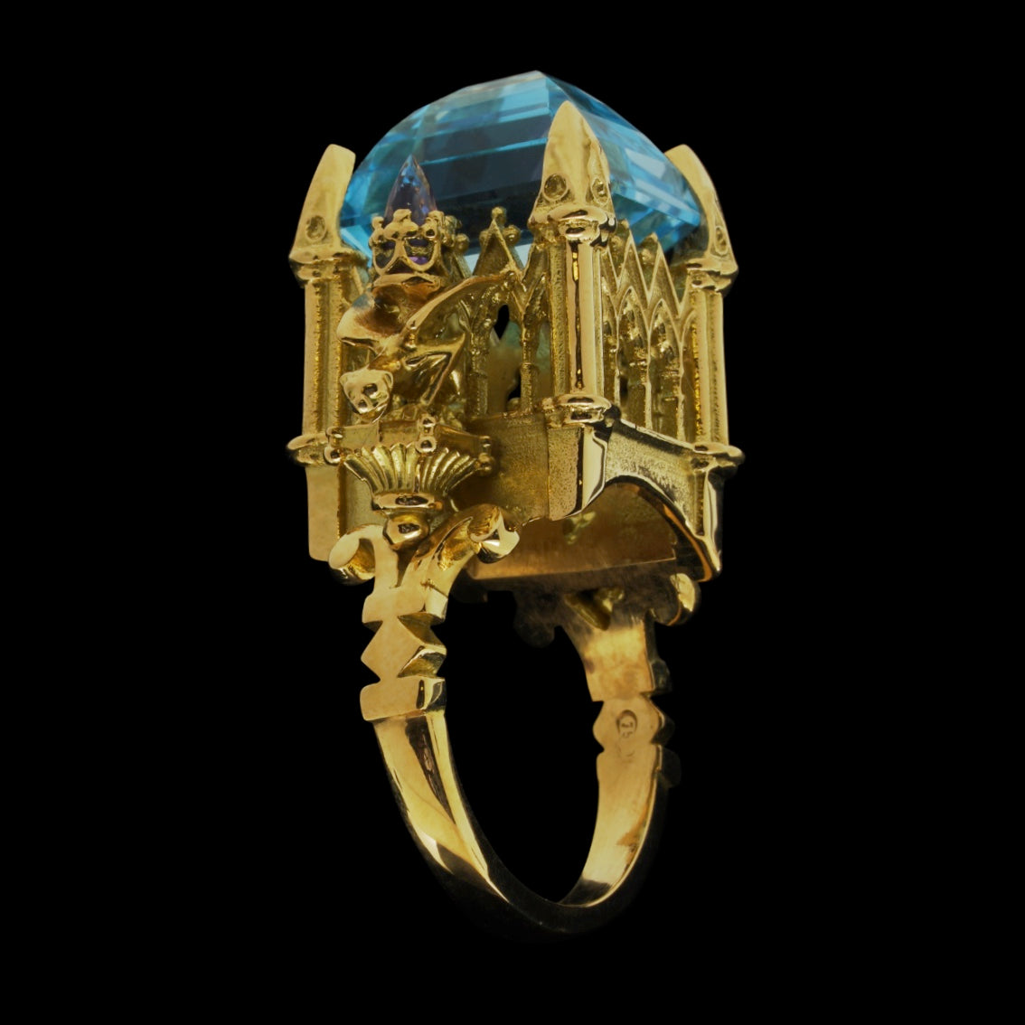 ANELLO DELLA CATTEDRALE DELLA GARGOUILLE