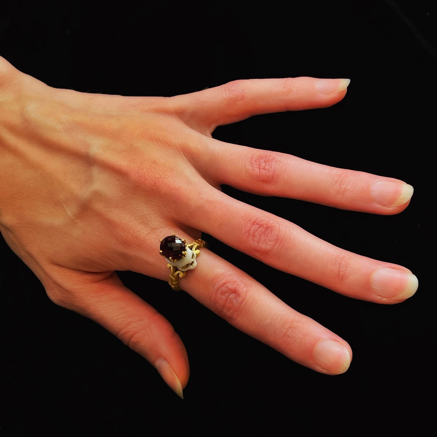 CATACOMB SAINTS SKULL RING