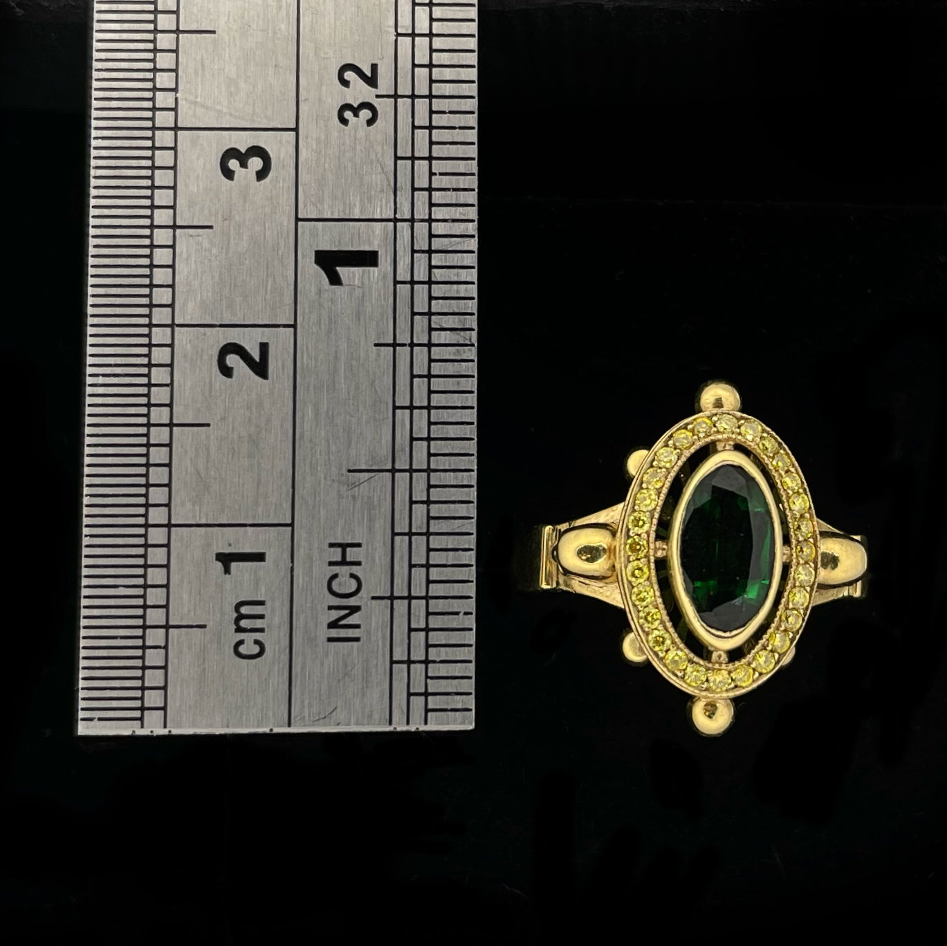 PARIS GREEN RING