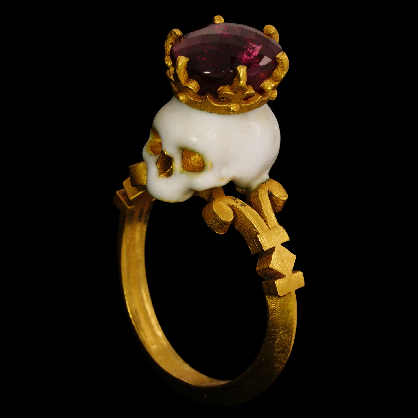CATACOMB SAINTS SKULL RING