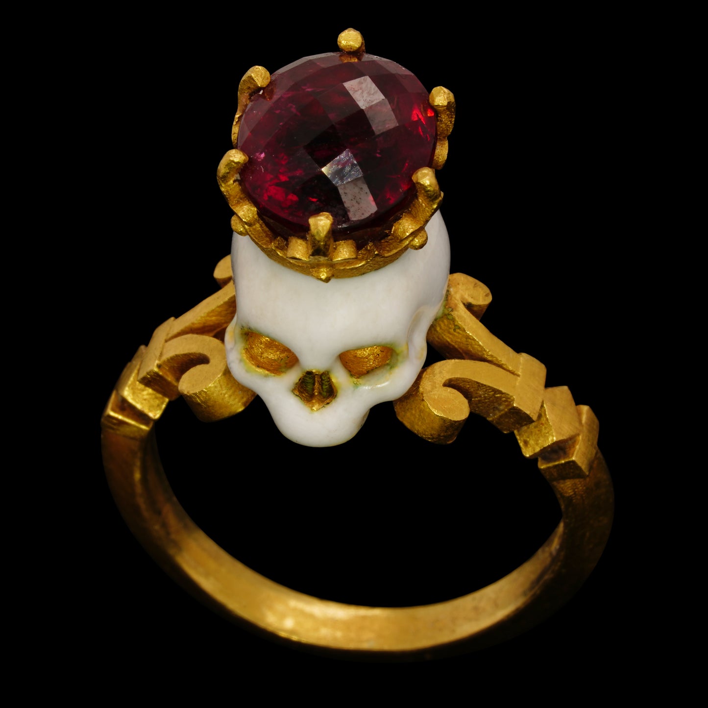 CATACOMB SAINTS SKULL RING