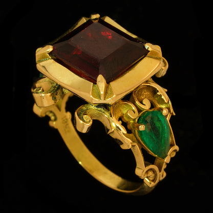 BAGUE ROYAUTÉ MÉDIÉVALE