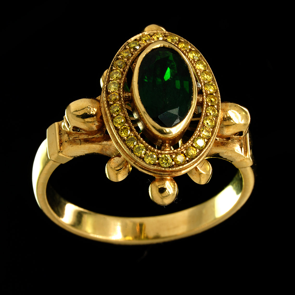 BAGUE VERTE PARIS