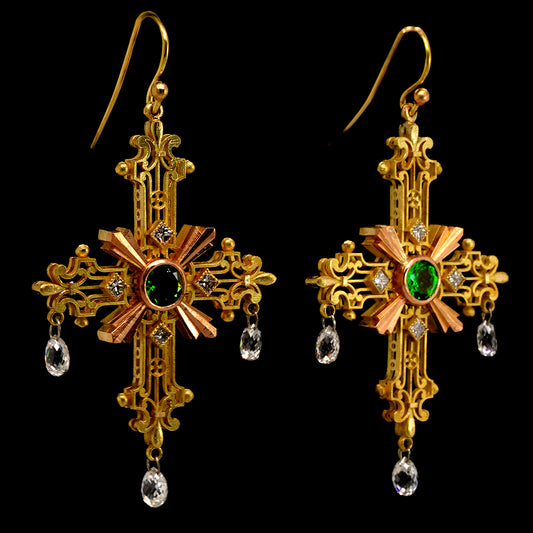 CRUX GEMMATA EARRINGS