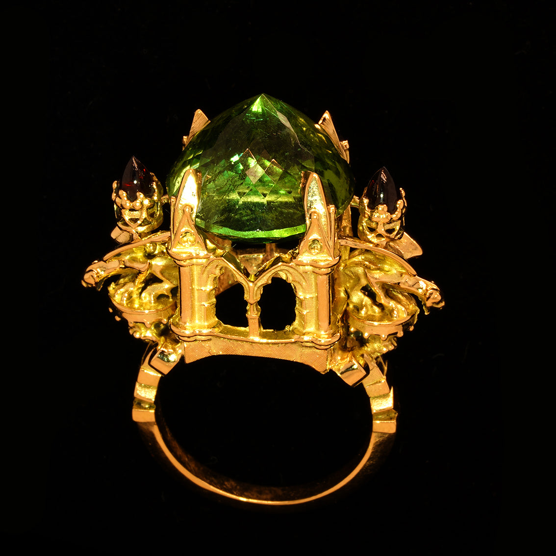 BAGUE LA MUSE VERTE