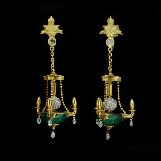 OPULENT CHANDELIER EARRINGS