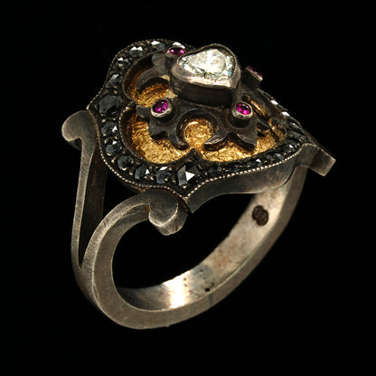 BURY MY MEDIEVAL HEART RING