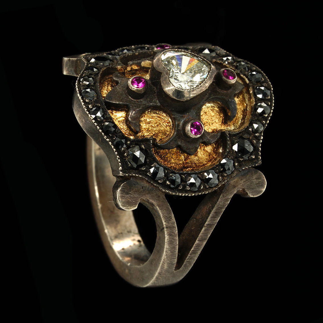 BURY MY MEDIEVAL HEART RING