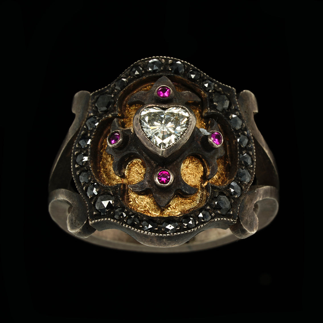 BURY MY MEDIEVAL HEART RING