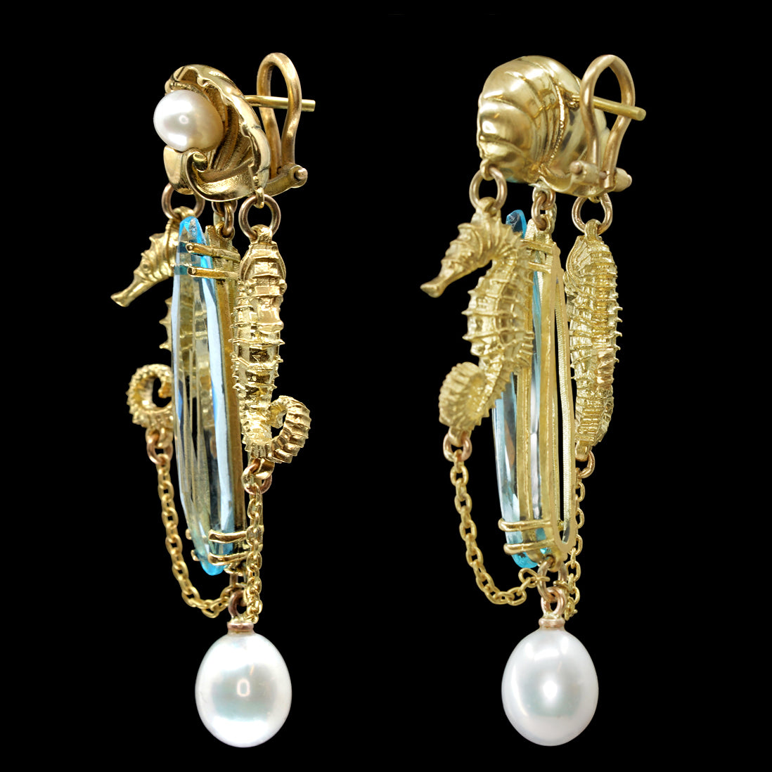 BOUCLES D'OREILLES LARMES D'AMPHITRITE