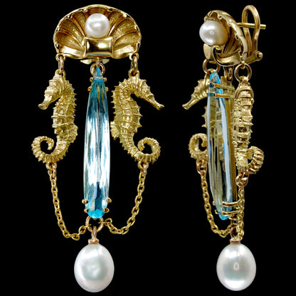 BOUCLES D'OREILLES LARMES D'AMPHITRITE