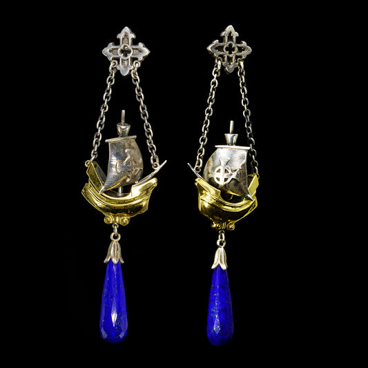 TEMPESTUOUS VOYAGE EARRINGS