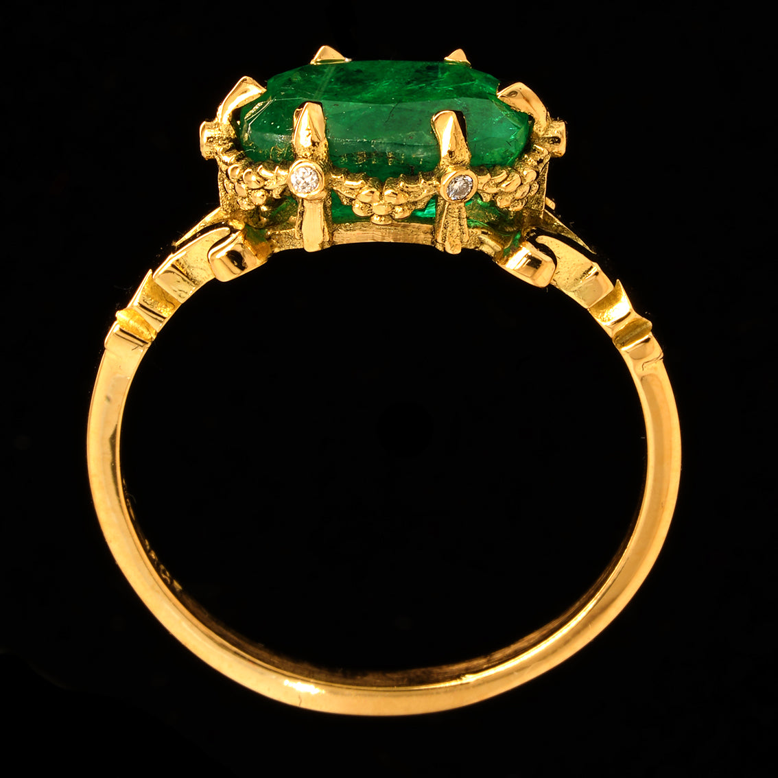 THE EMERALD TABLET RING