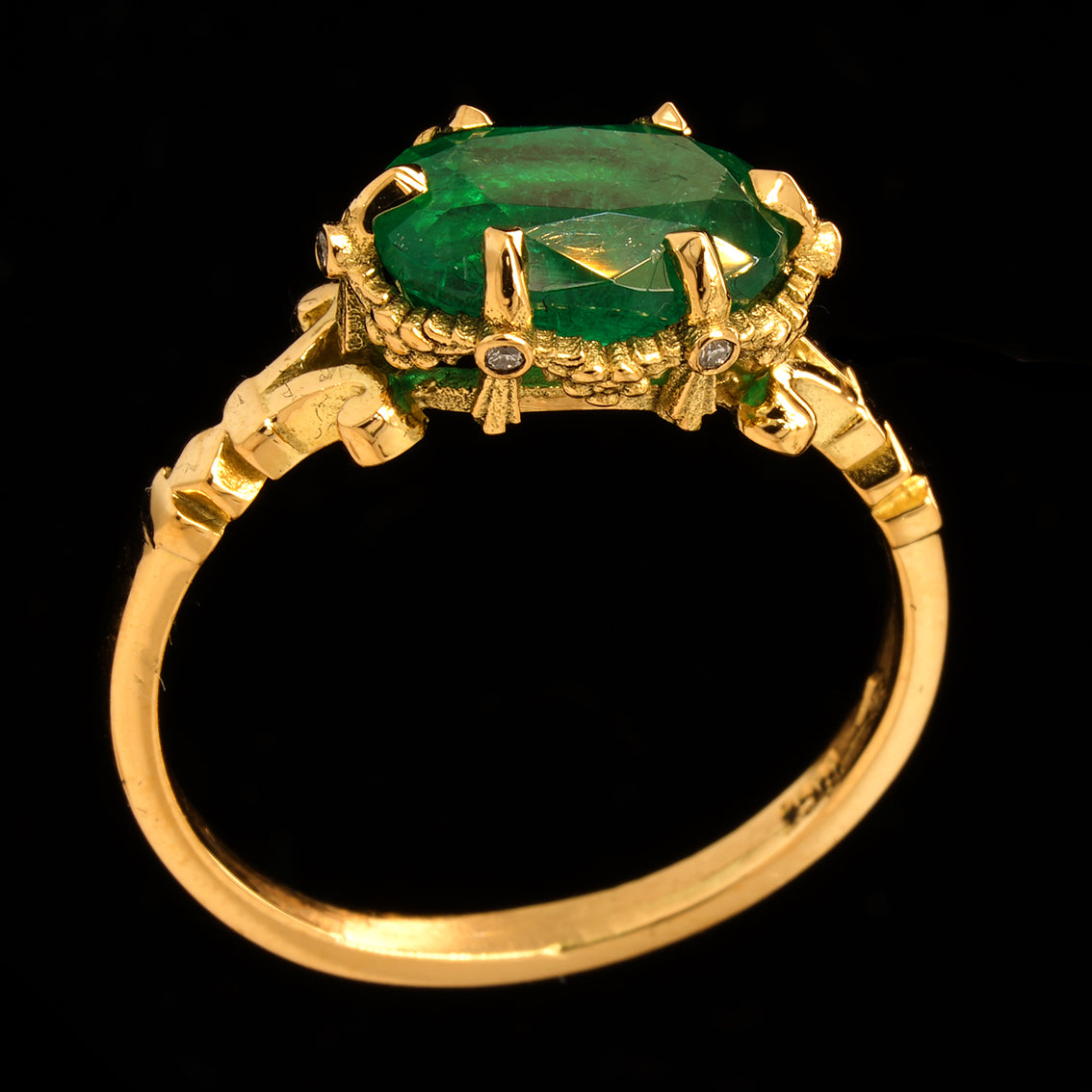 THE EMERALD TABLET RING