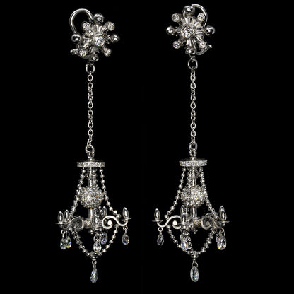 BOUCLES D'OREILLES CHANDELIER SOMPTUEUX