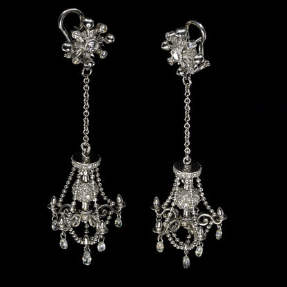 BOUCLES D'OREILLES CHANDELIER SOMPTUEUX